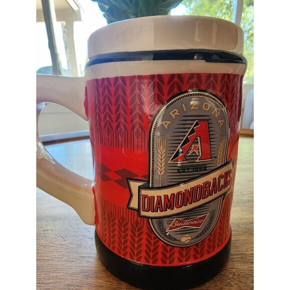 Arizona Diamondbacks Budweiser Coffee Mug Cup Beer Stein | 1998 | 20oz - Picture 3 of 4